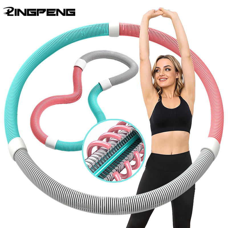 Flexible Spring Steel Weighted Hula Hoop