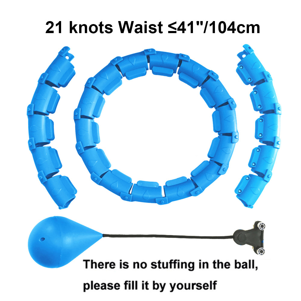 Smart Weighted Hula Hoop - Non-Drop Adjustable Fitness Ring