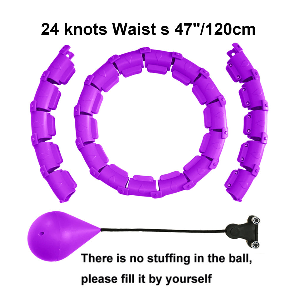 Smart Weighted Hula Hoop - Non-Drop Adjustable Fitness Ring