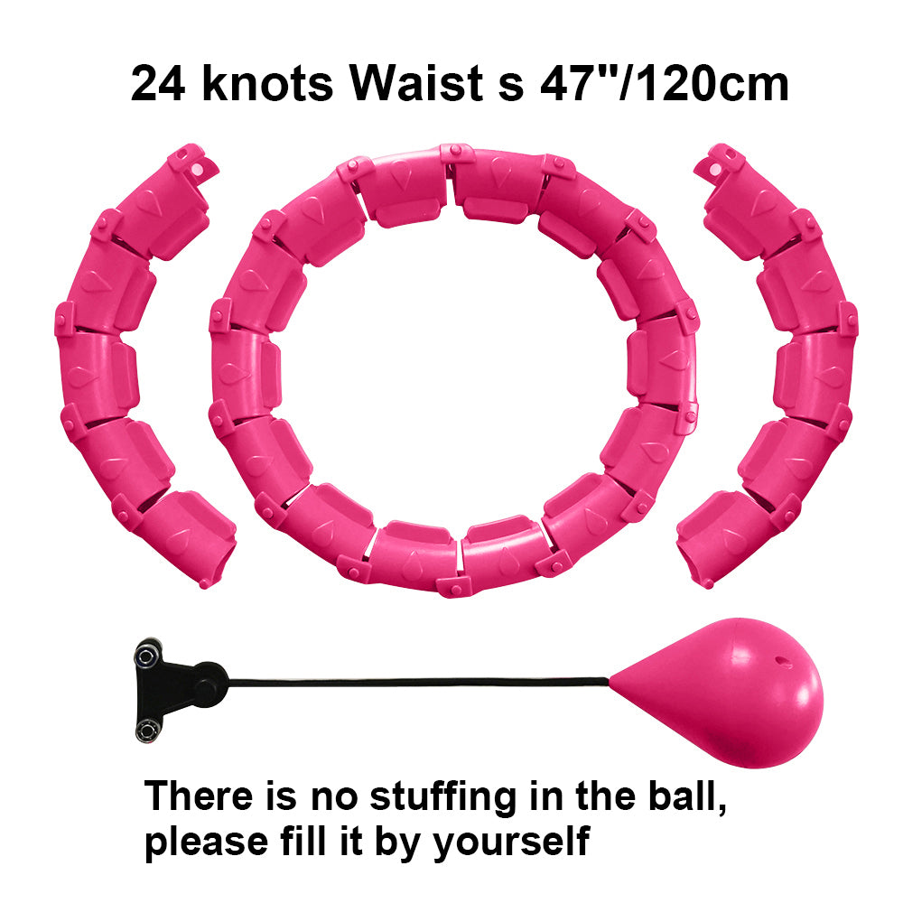 Smart Weighted Hula Hoop - Non-Drop Adjustable Fitness Ring