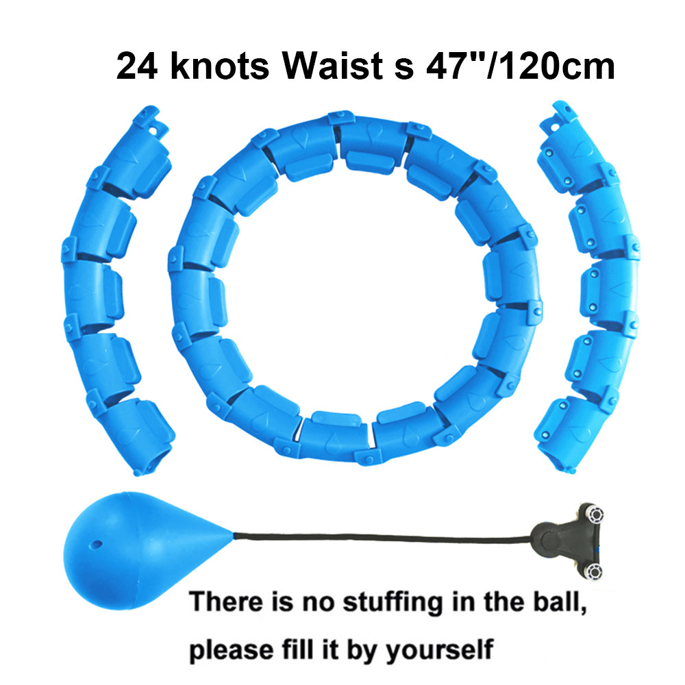 Smart Weighted Hula Hoop - Non-Drop Adjustable Fitness Ring