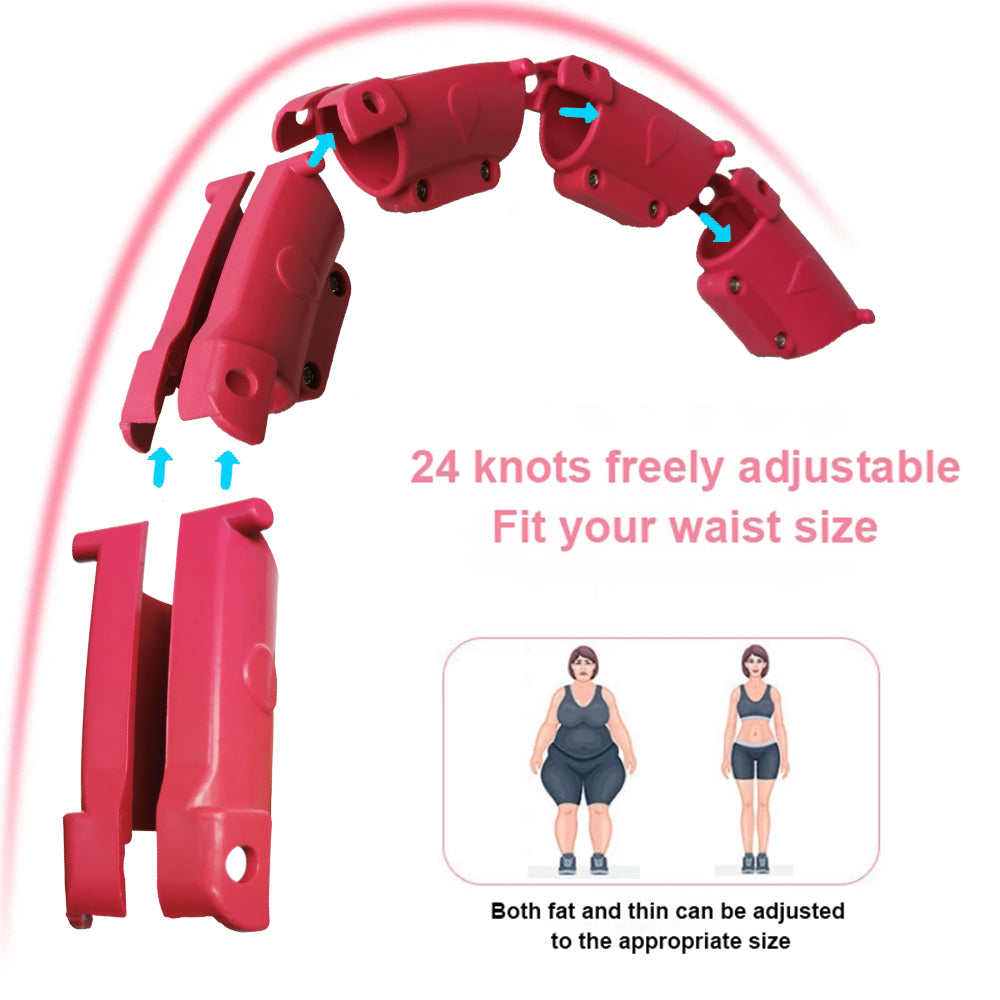 Smart Weighted Hula Hoop - Non-Drop Adjustable Fitness Ring