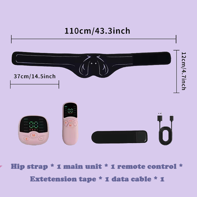 EMS Hips & Glute Trainer with Remote Control