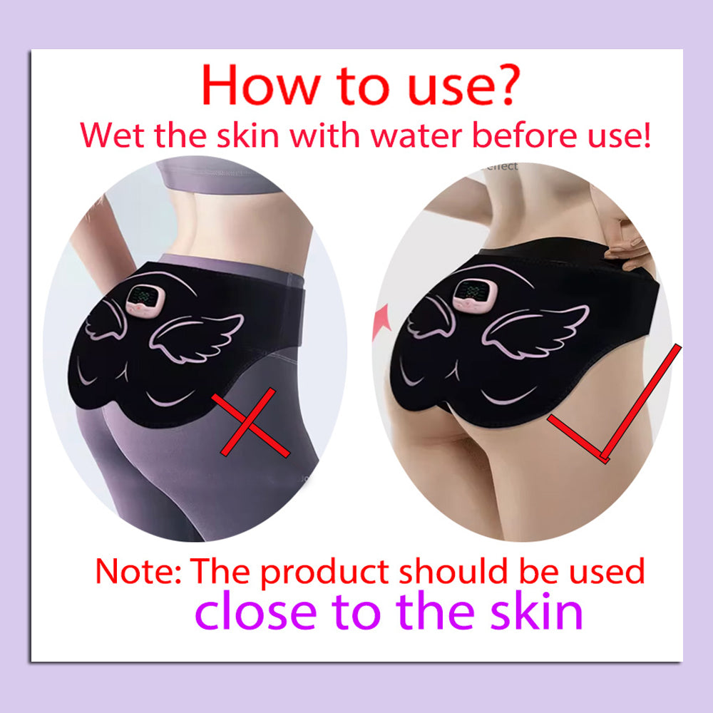 EMS trainer for buttocks and thighs
