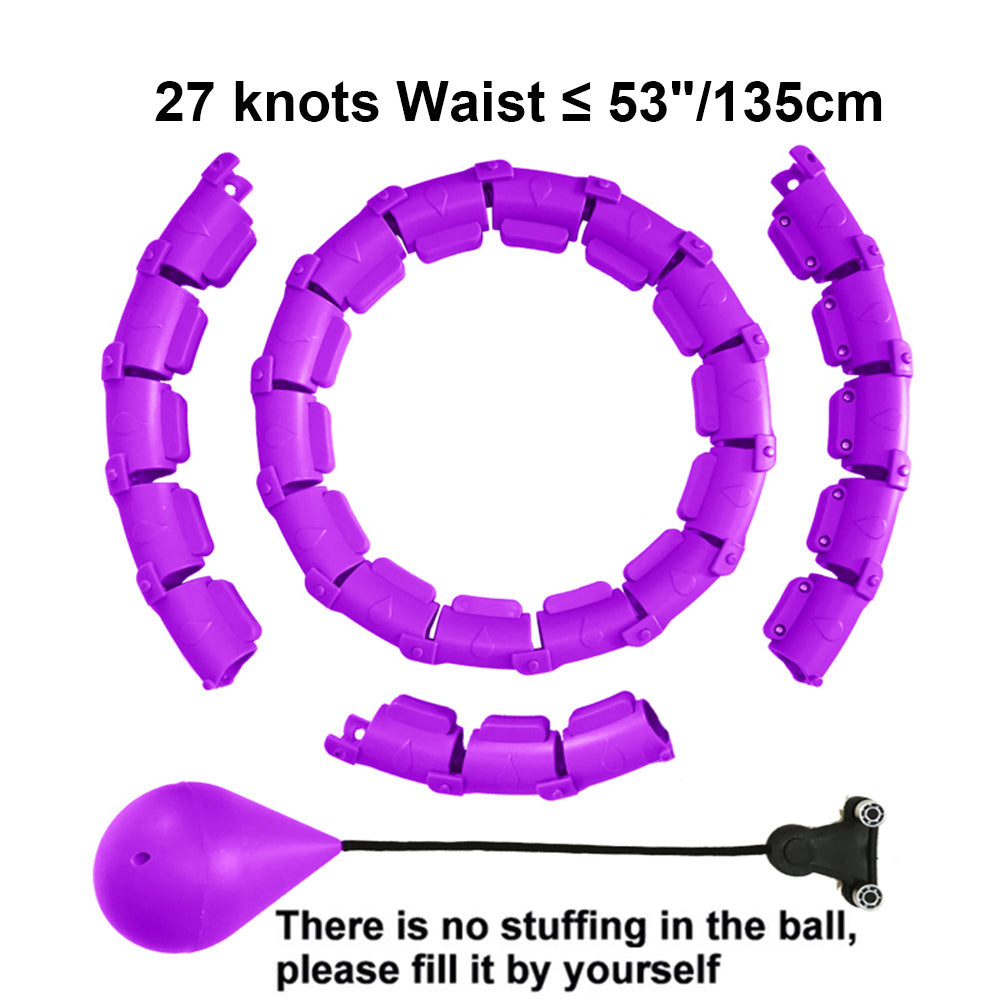Smart Weighted Hula Hoop - Non-Drop Adjustable Fitness Ring