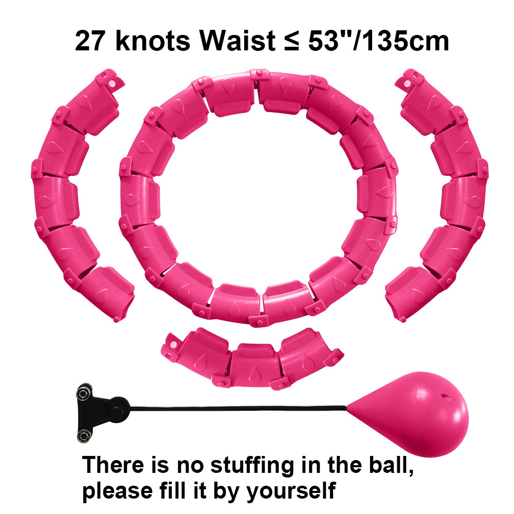 Smart Weighted Hula Hoop - Non-Drop Adjustable Fitness Ring