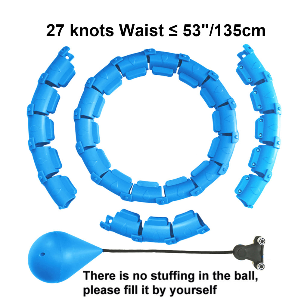 Smart Weighted Hula Hoop - Non-Drop Adjustable Fitness Ring