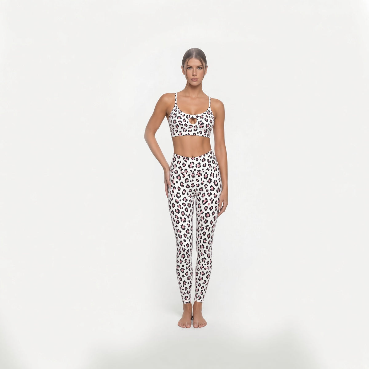 Pro-Sculpt Leopard Seamless Fitness Set