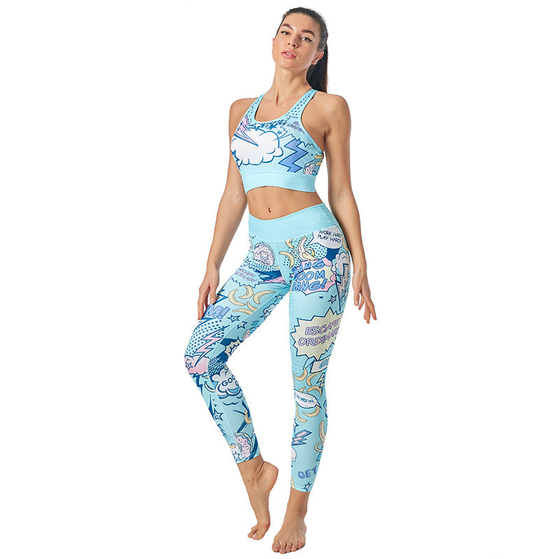 Pro-Sculpt Floral Seamless Fitness Set