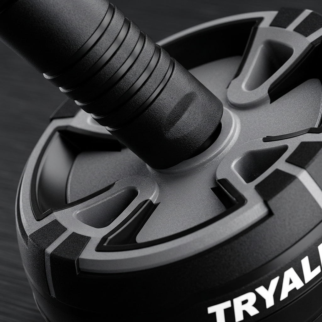 Pro-Grip Ultra-Wide Ab Roller Wheel - Auto Rebound Core Trainer