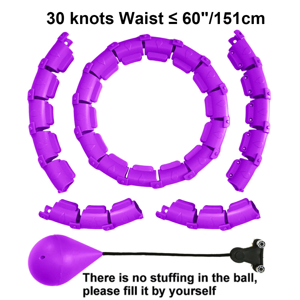 Smart Weighted Hula Hoop - Non-Drop Adjustable Fitness Ring