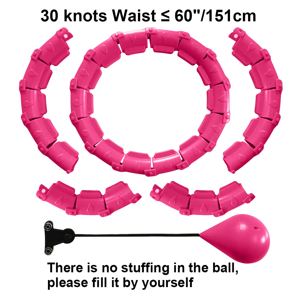 Smart Weighted Hula Hoop - Non-Drop Adjustable Fitness Ring