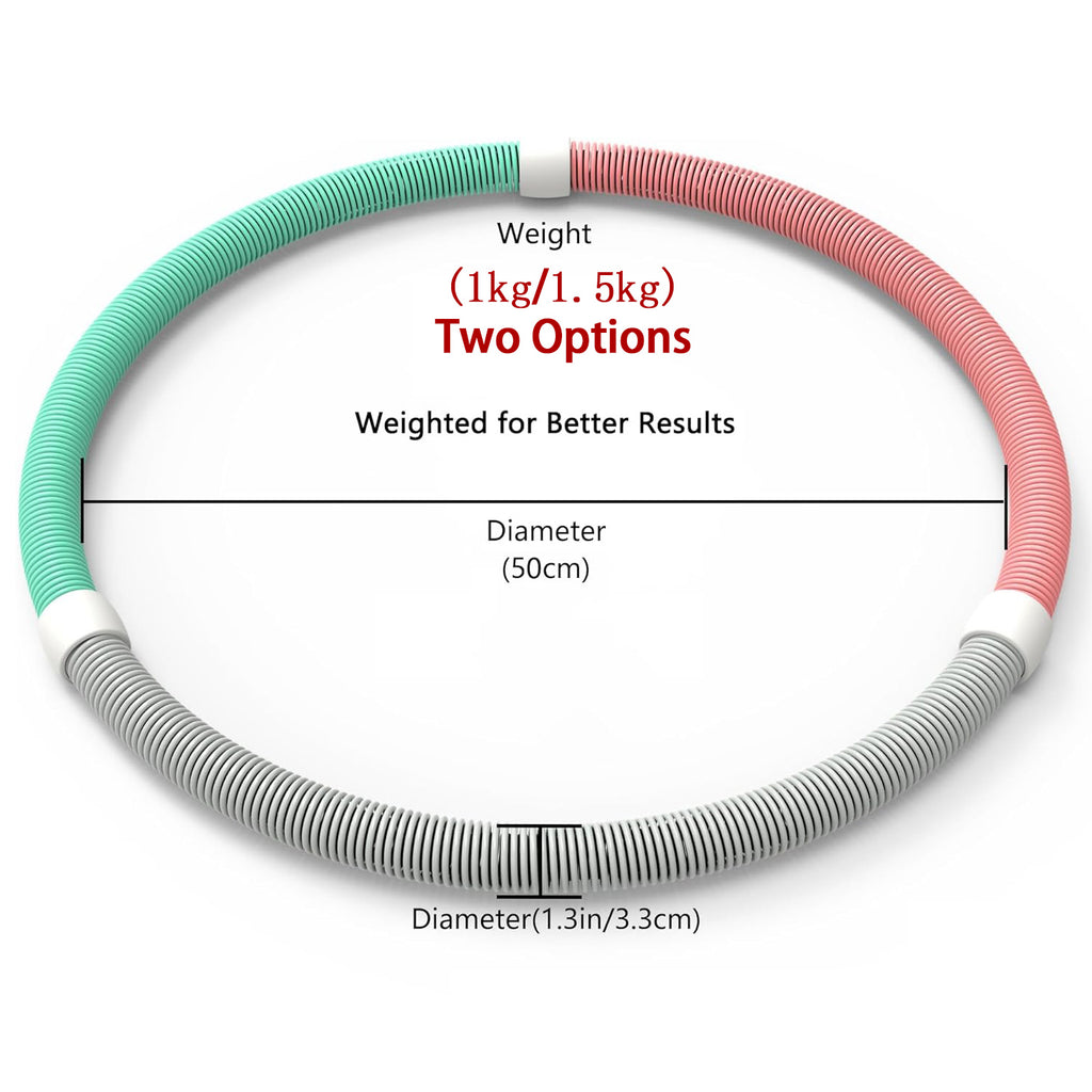 Flexible Spring Steel Weighted Hula Hoop
