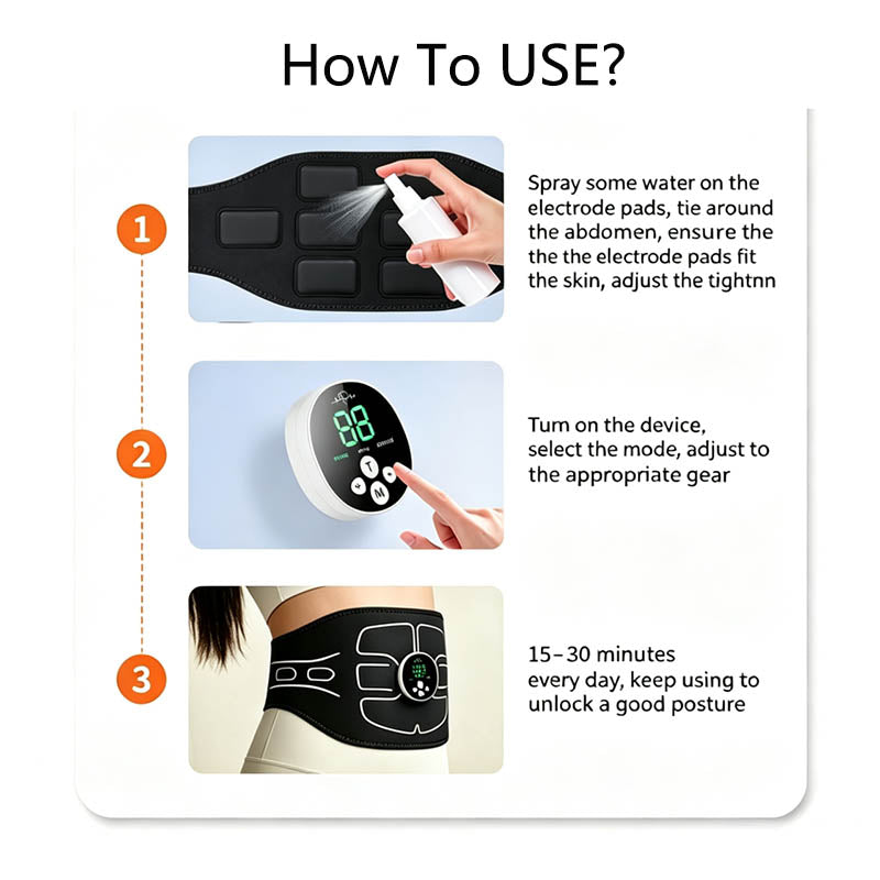 Pro-Series EMS Abdominal Toning Belt