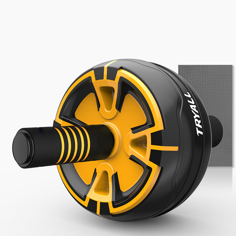 Pro-Grip Ultra-Wide Ab Roller Wheel - Auto Rebound Core Trainer