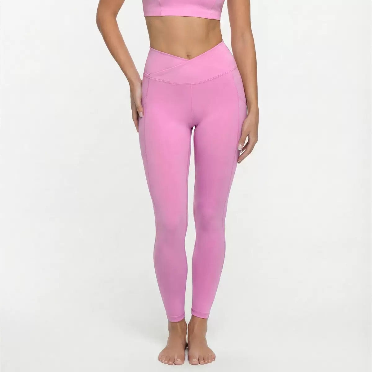 Aesthetic Scalloped Seamless Fitness Set - 2 Piece Yoga Kit
