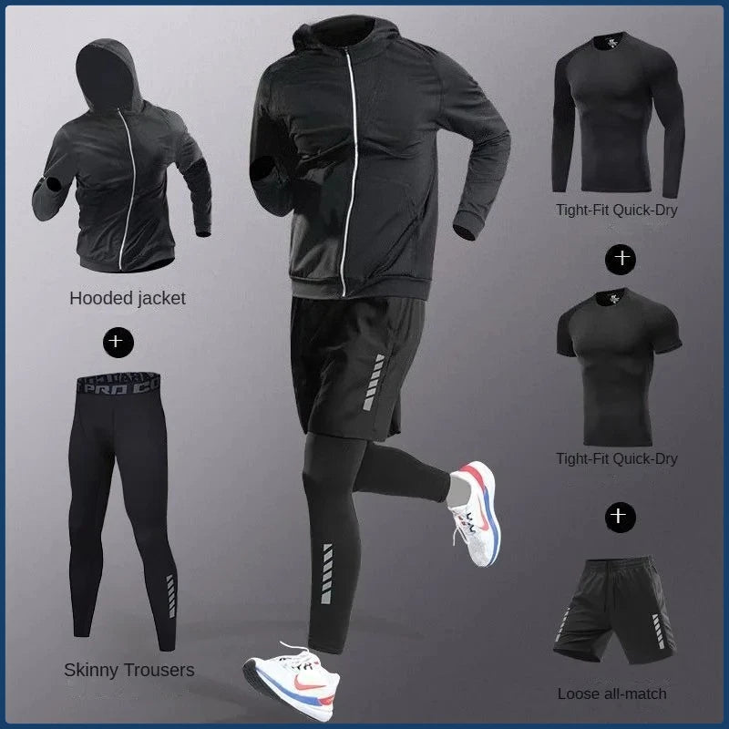Pro-Run Men's Multi-Piece Athletic Set