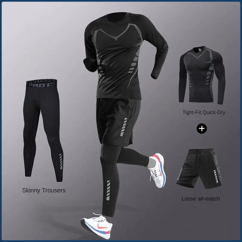 Pro-Run Men's Multi-Piece Athletic Set