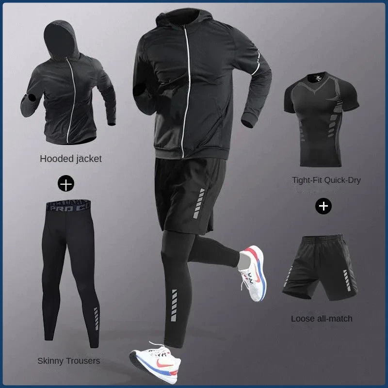 Pro-Run Men's Multi-Piece Athletic Set