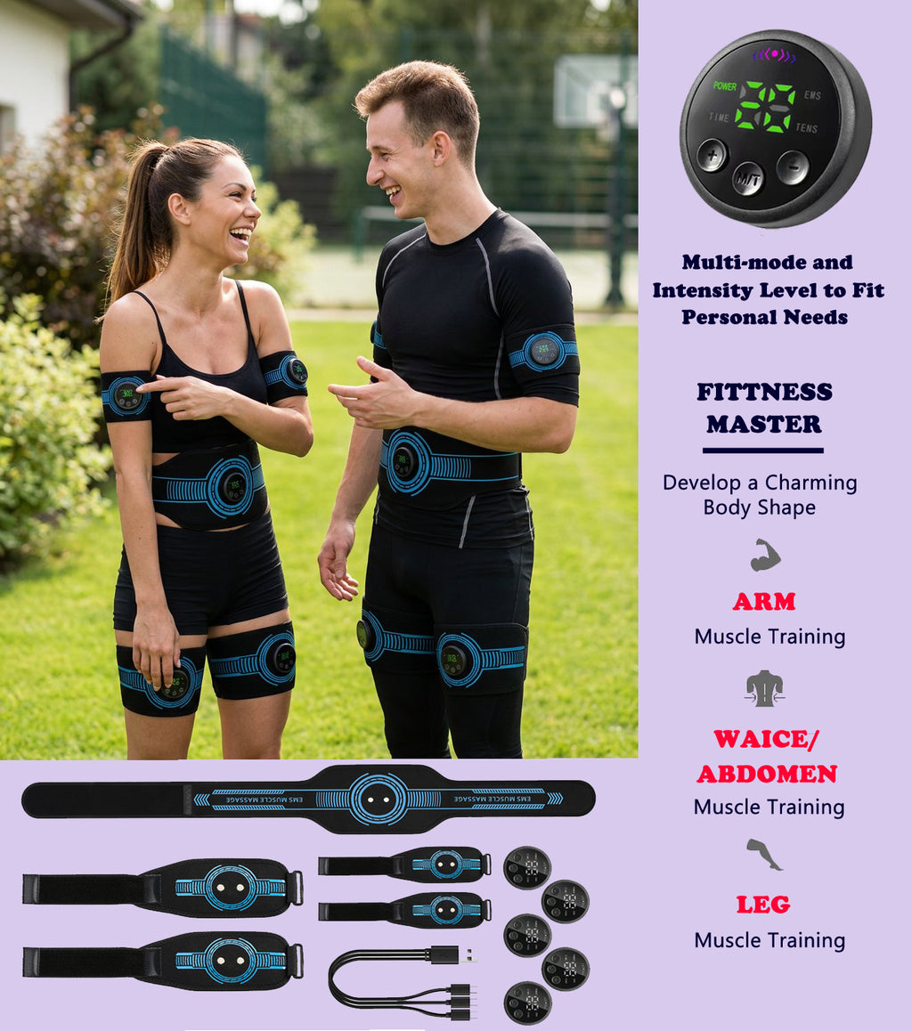 Ultimate EMS Abdominal Toning & Muscle Stimulator Kit