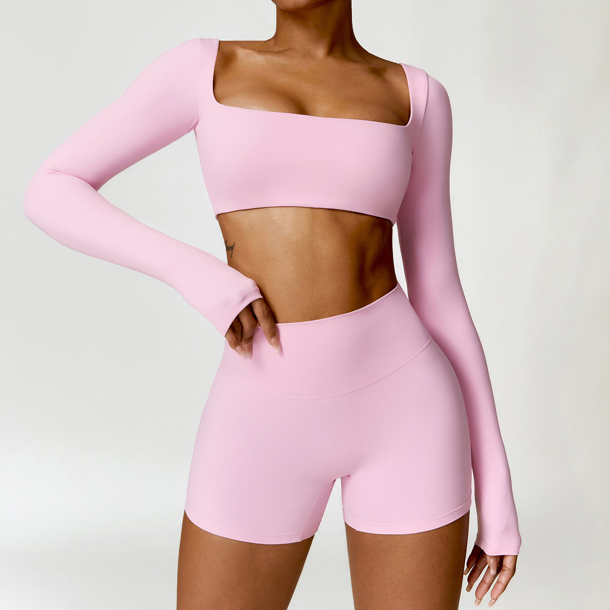 Pro-Contour Brushed Seamless Fitness Set