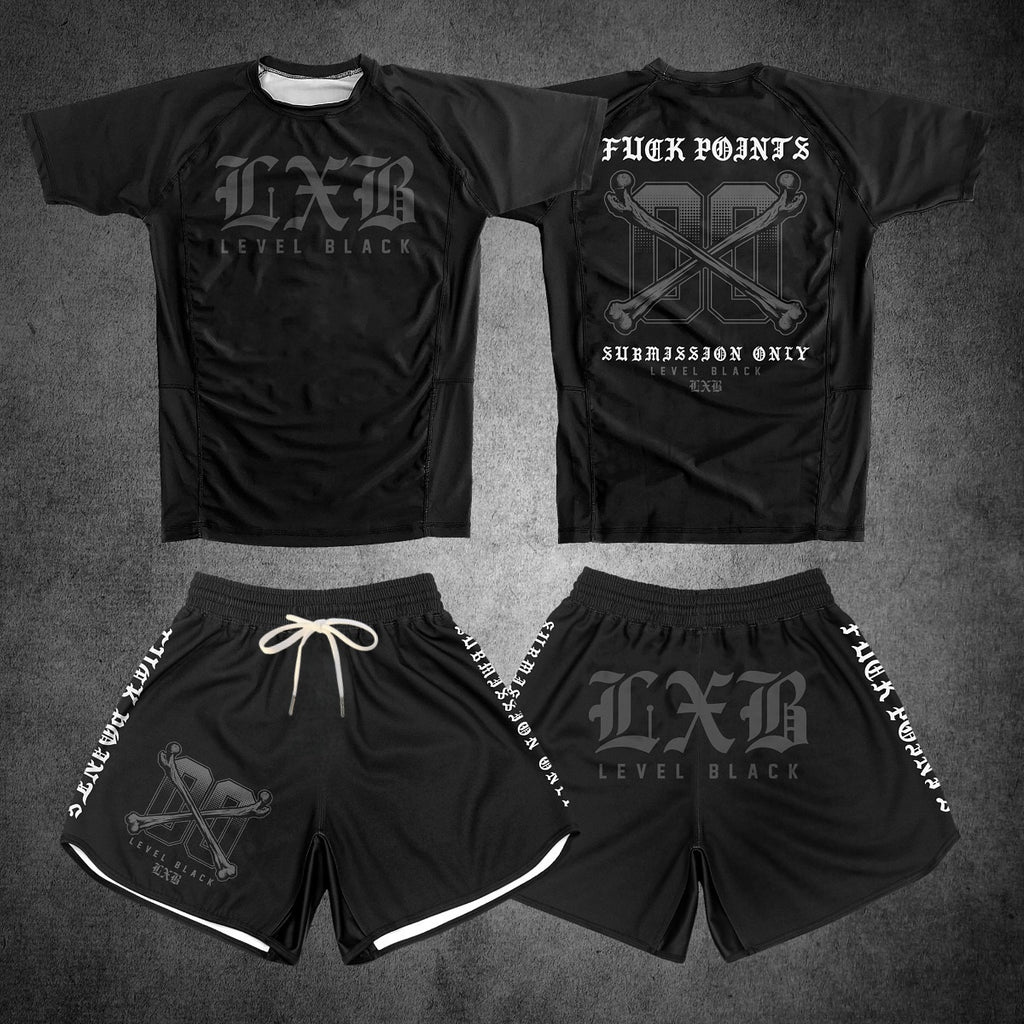 Level Black Pro Combat Men's Training Set - Gym Kit