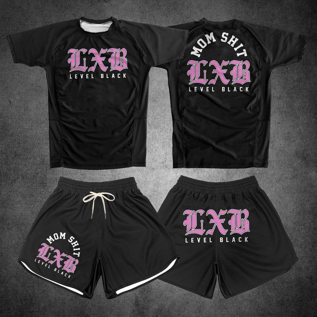 Level Black Pro Combat Men's Training Set - Gym Kit