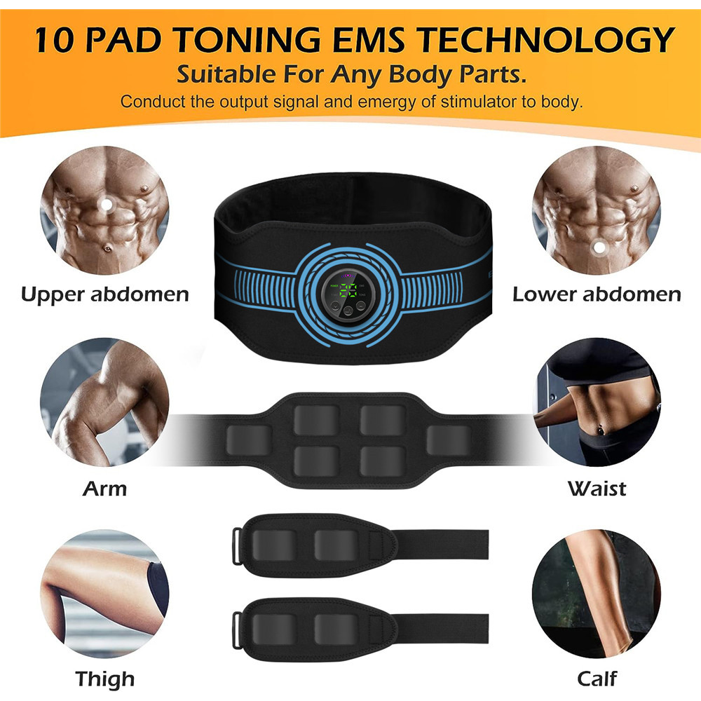 Ultimate EMS Abdominal Toning & Muscle Stimulator Kit