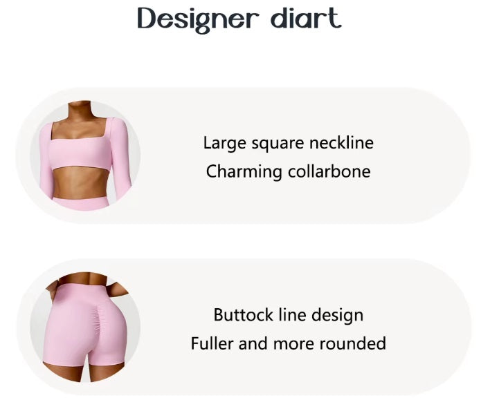 Pro-Contour Brushed Seamless Fitness Set