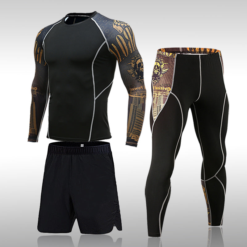 Pro-Contour Men's 3-Piece Compression Set