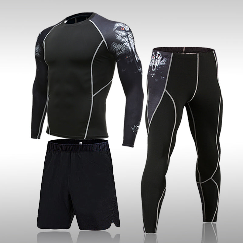 Pro-Contour Men's 3-Piece Compression Set