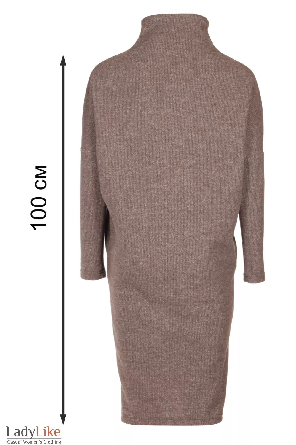 Premium Ribbed Knit Quarter-Zip Midi Dress - Cozy High-Stretch Wool-Blend Dress