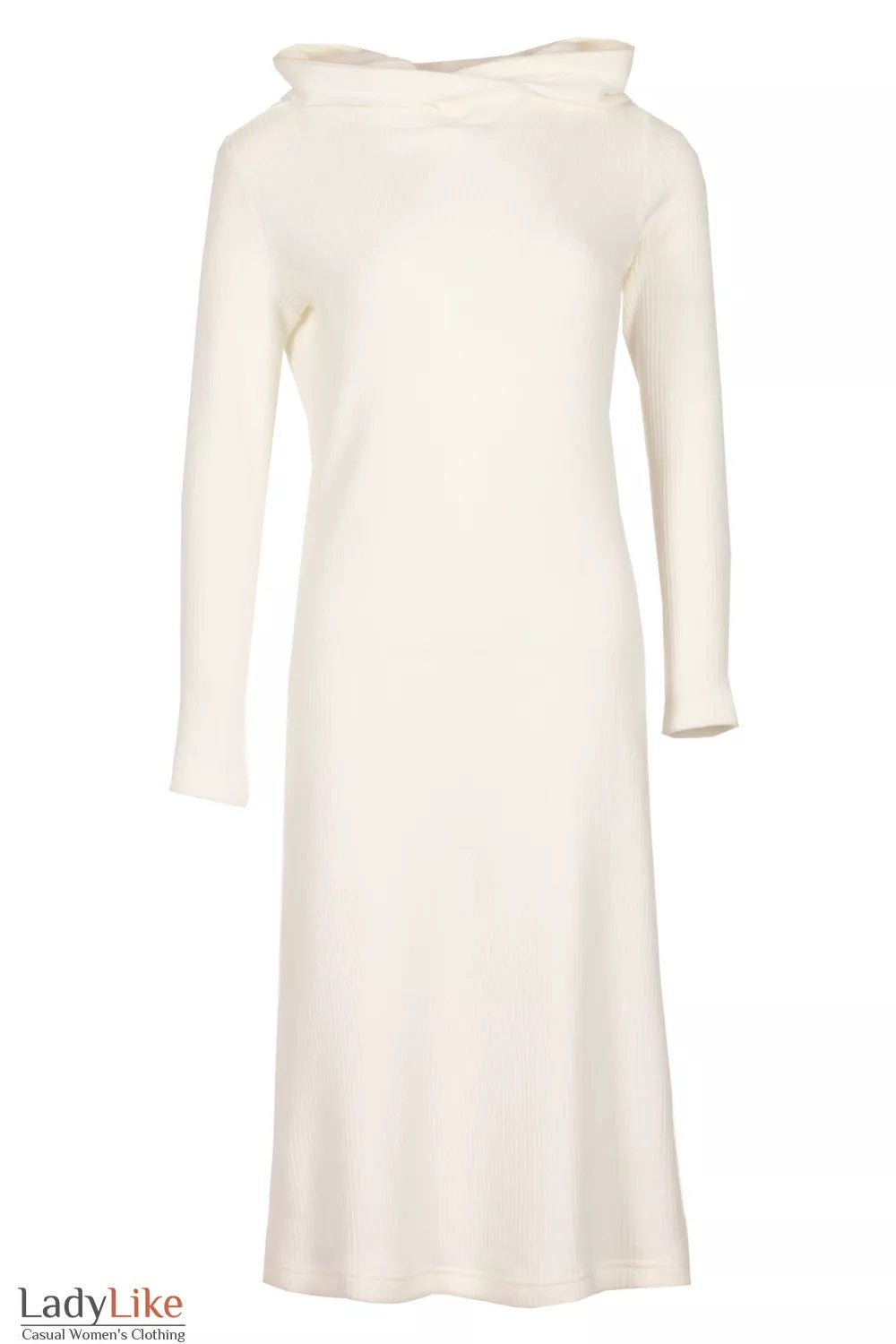 Beige Woven Hoodie Dress: Style and Comfort Combined