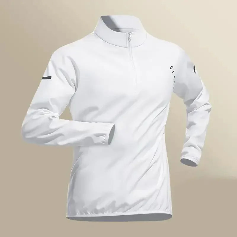 Pro-Dry Men's Half-Zip Tracksuit - Athletic Jogging Set