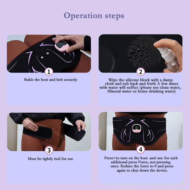 EMS Hips & Glute Trainer with Remote Control