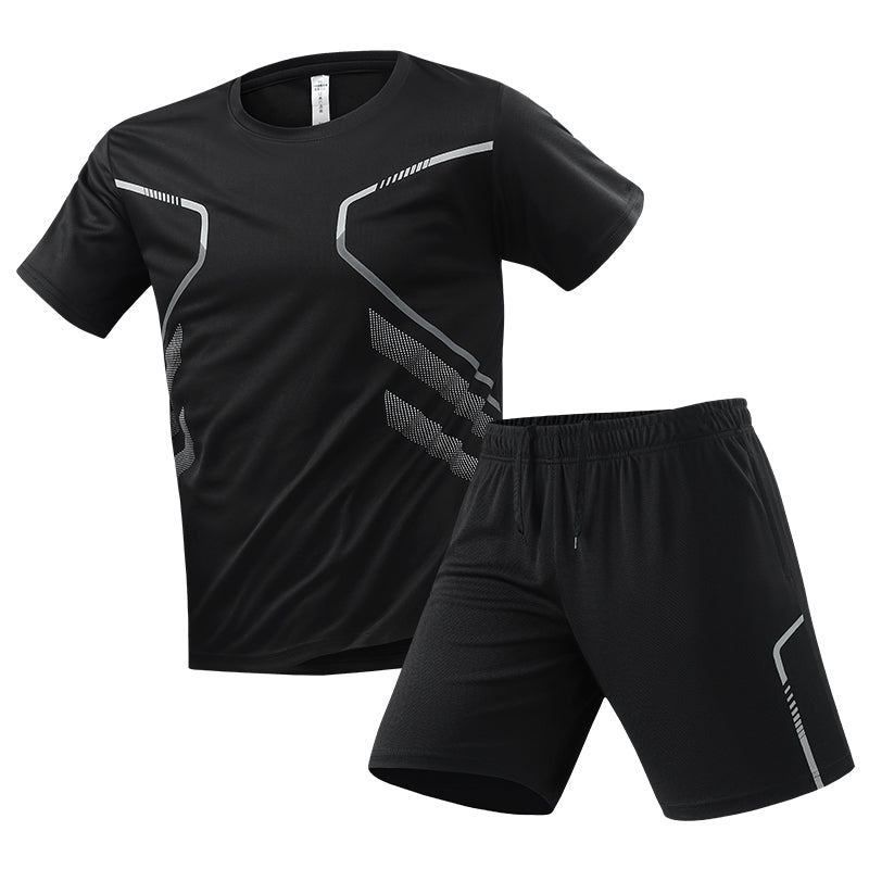 Pro-Breeze Men's Quick-Dry Athletic Set - Summer Gym Kit