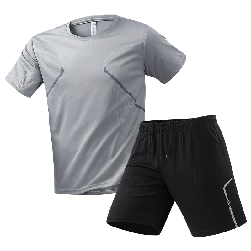 Pro-Breeze Men's Quick-Dry Athletic Set - Summer Gym Kit