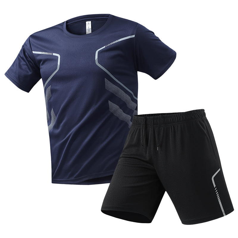 Pro-Breeze Men's Quick-Dry Athletic Set - Summer Gym Kit
