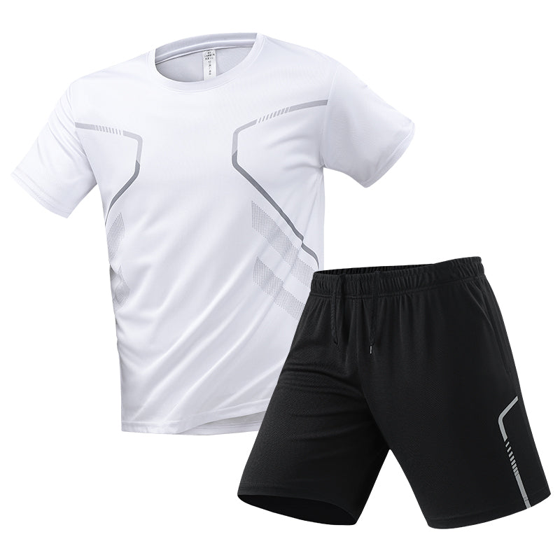 Pro-Breeze Men's Quick-Dry Athletic Set - Summer Gym Kit