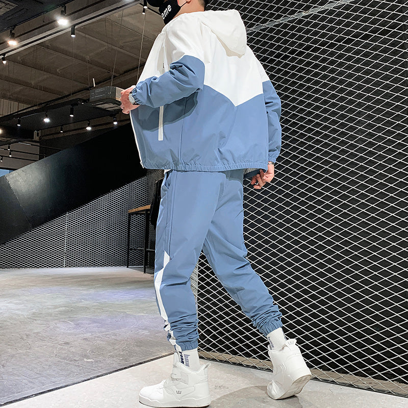 Pro-Cut Color-Block Sportswear Tracksuit - 2 Piece Set