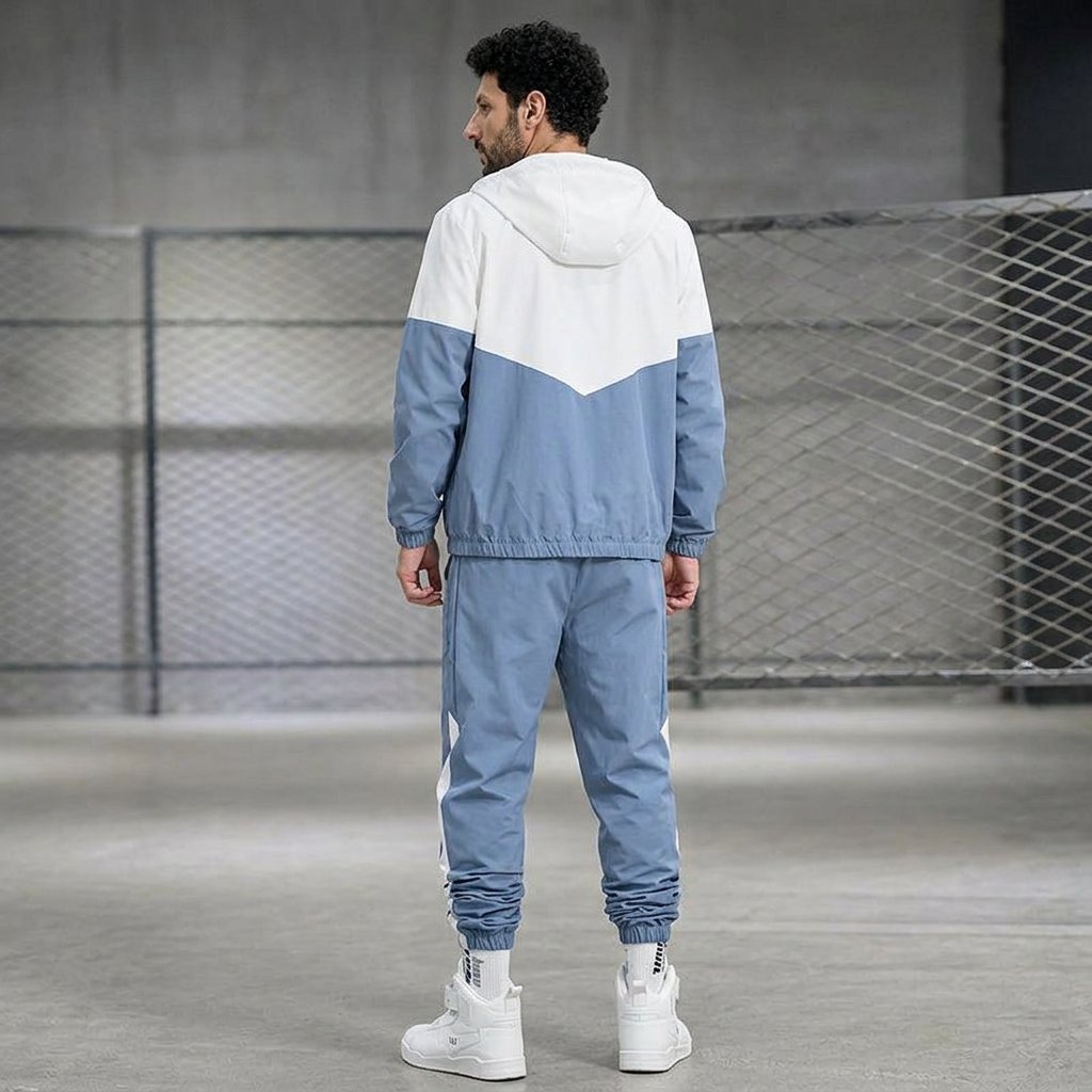 Pro-Cut Color-Block Sportswear Tracksuit - 2 Piece Set
