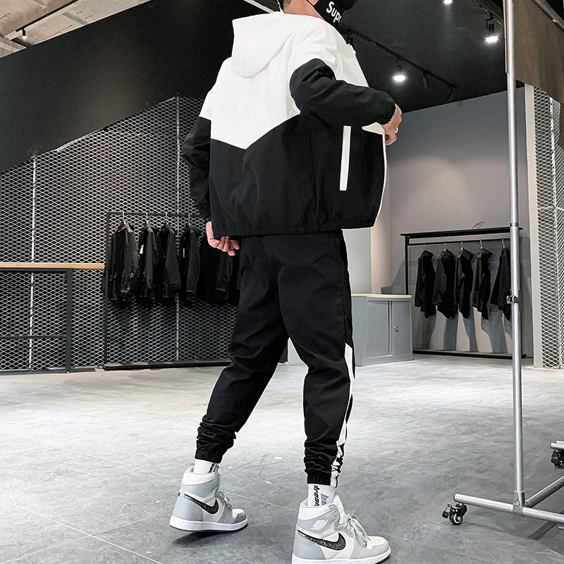 Pro-Cut Color-Block Sportswear Tracksuit - 2 Piece Set