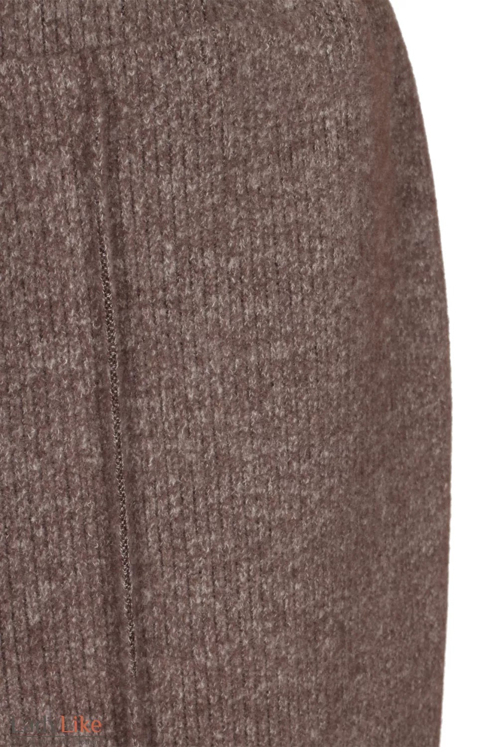 Premium Wide-Leg Ribbed Knit Trousers - Cozy High-Waisted Wool-Blend Pants