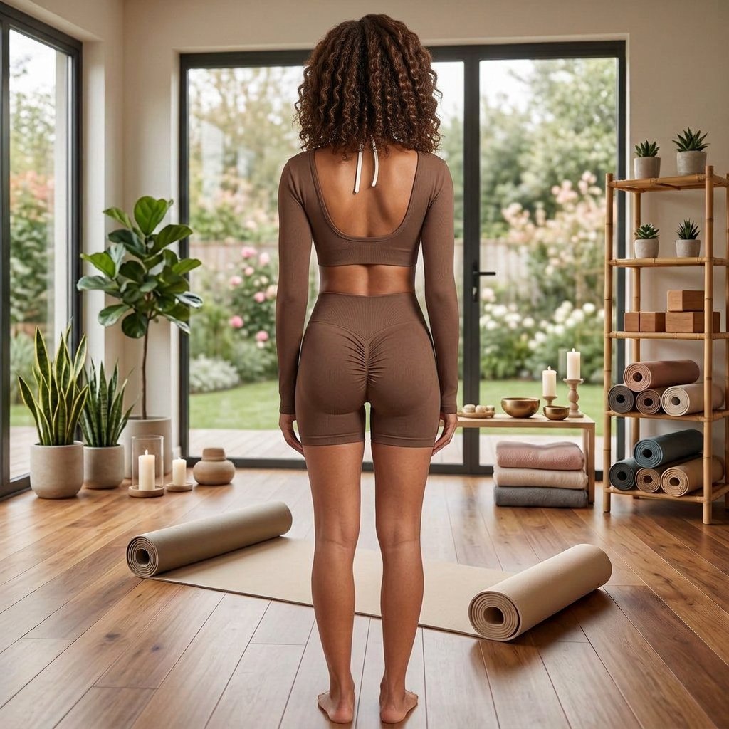 Pro-Ribbed Seamless 2-Piece Fitness Set