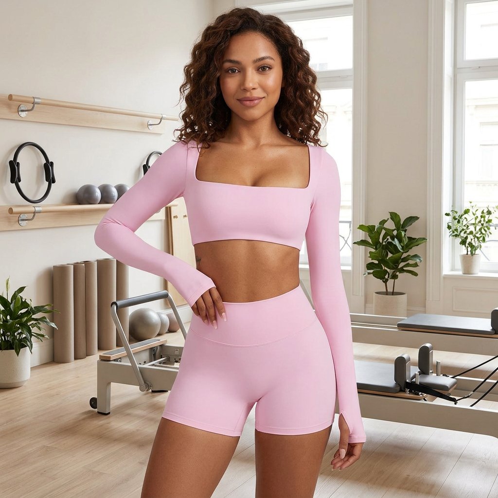Pro-Contour Brushed Seamless Fitness Set