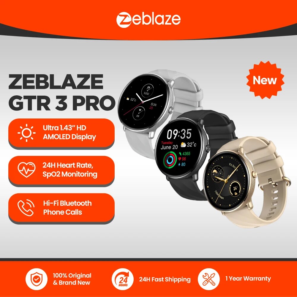 Zeblaze GTR 3 Pro Smart Watch