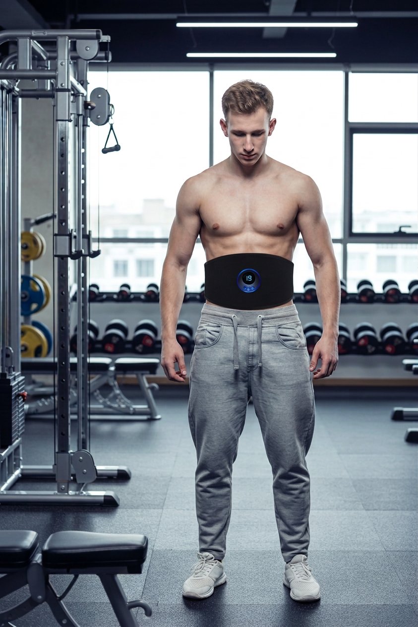 EMS Abs Stimulator Belt – Abdominal Muscle