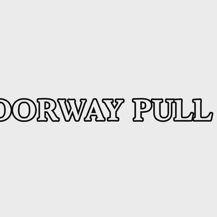 Multi-Grip Doorway Pull-Up Bar - No-Drill Chin-Up Station