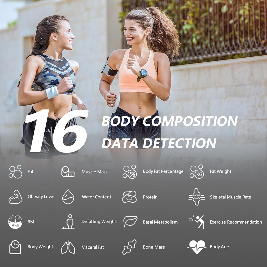 Pro-Analyze Rechargeable Smart Body Fat Scale