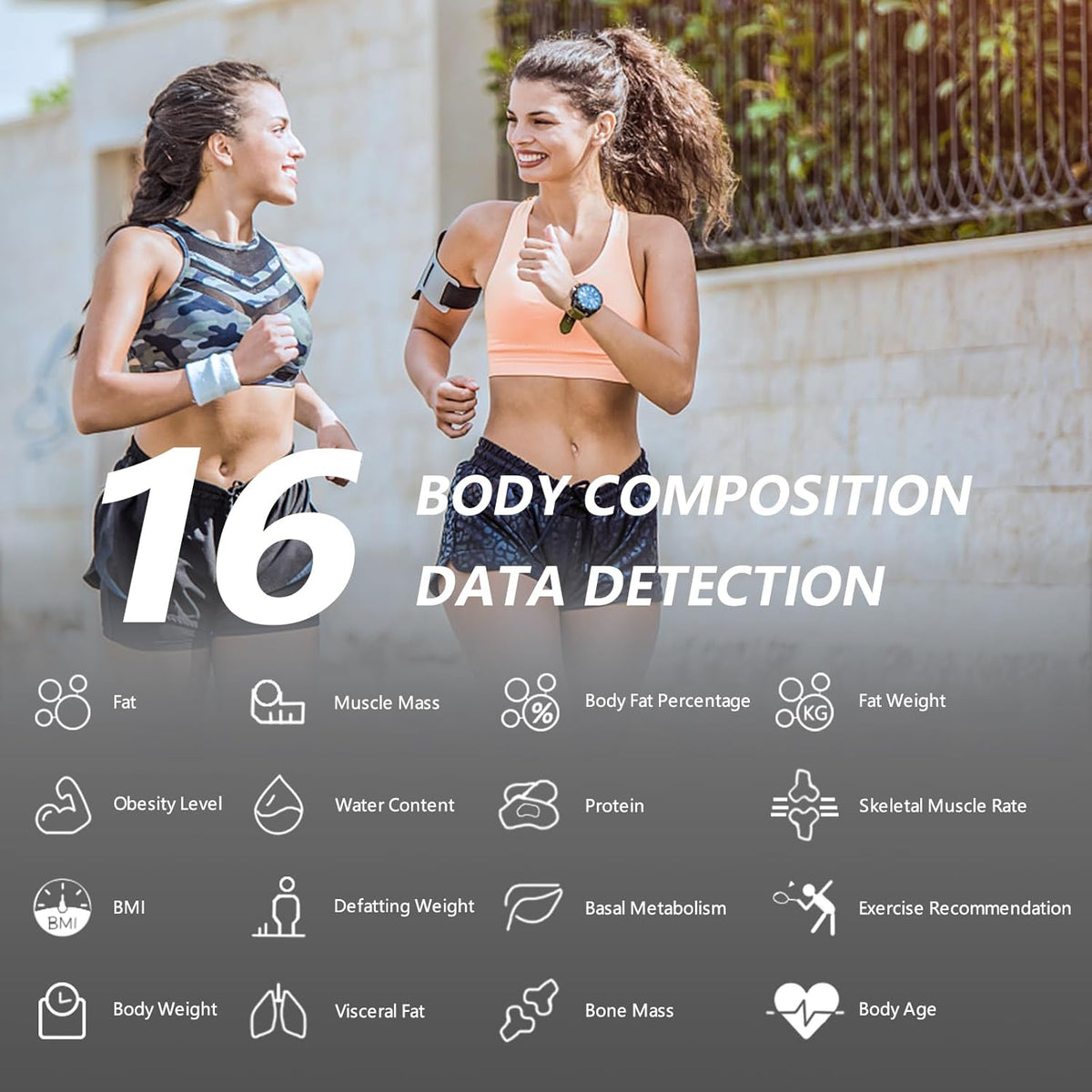 Pro-Analyze Rechargeable Smart Body Fat Scale